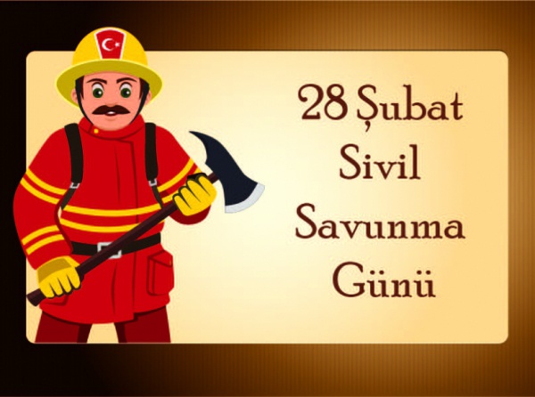Sivil Savunma Günü Yazıları ve Pano