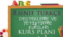8.Sınıf Türkçe DYK Planı