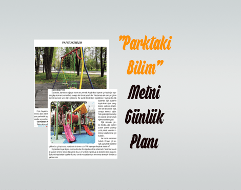 8.Sınıf MEB ”Parktaki Bilim” Metni Günlük Planı