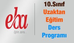 10.Sınıf Uzaktan Ders Programı