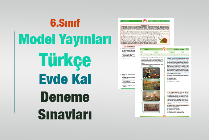Türkçe 6.Sınıf Evde Kal Online Sınavları