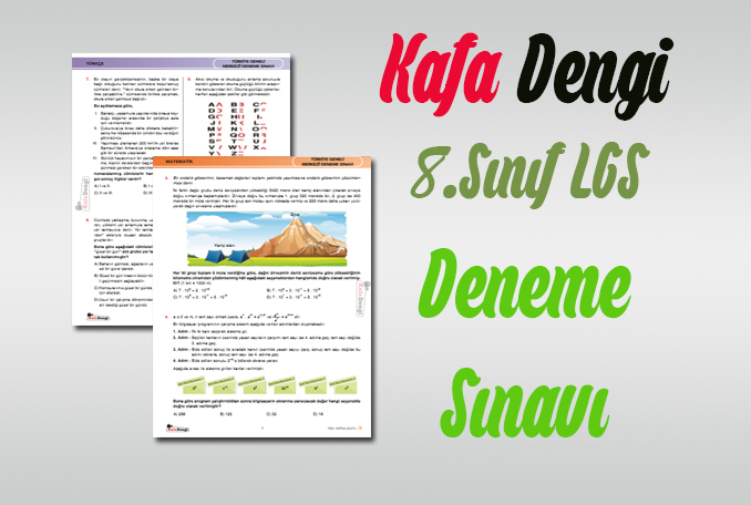 8.Sınıf Kafa Dengi LGS Denemesi